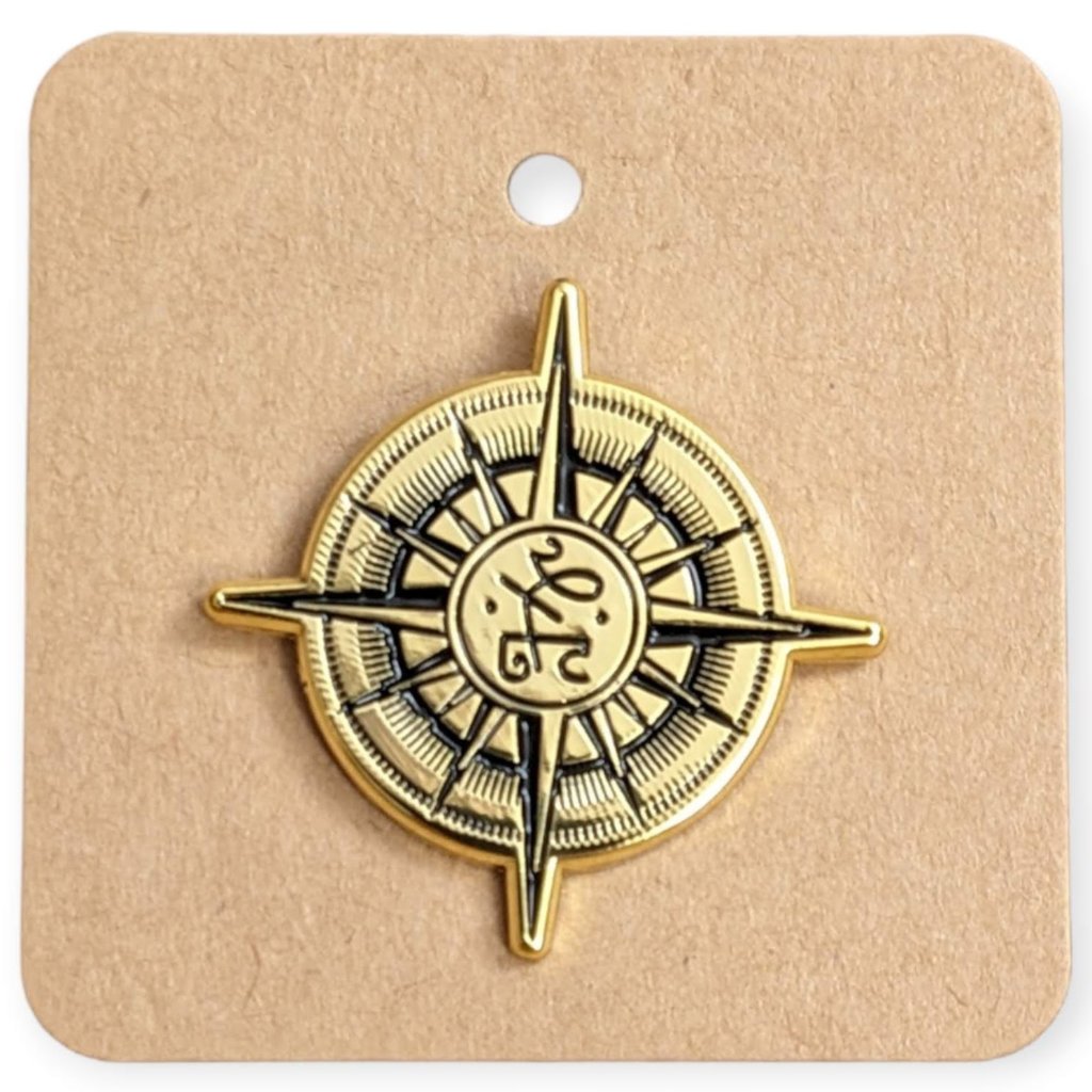 Harry Potter Lapel Pin Macusa Compass 25$